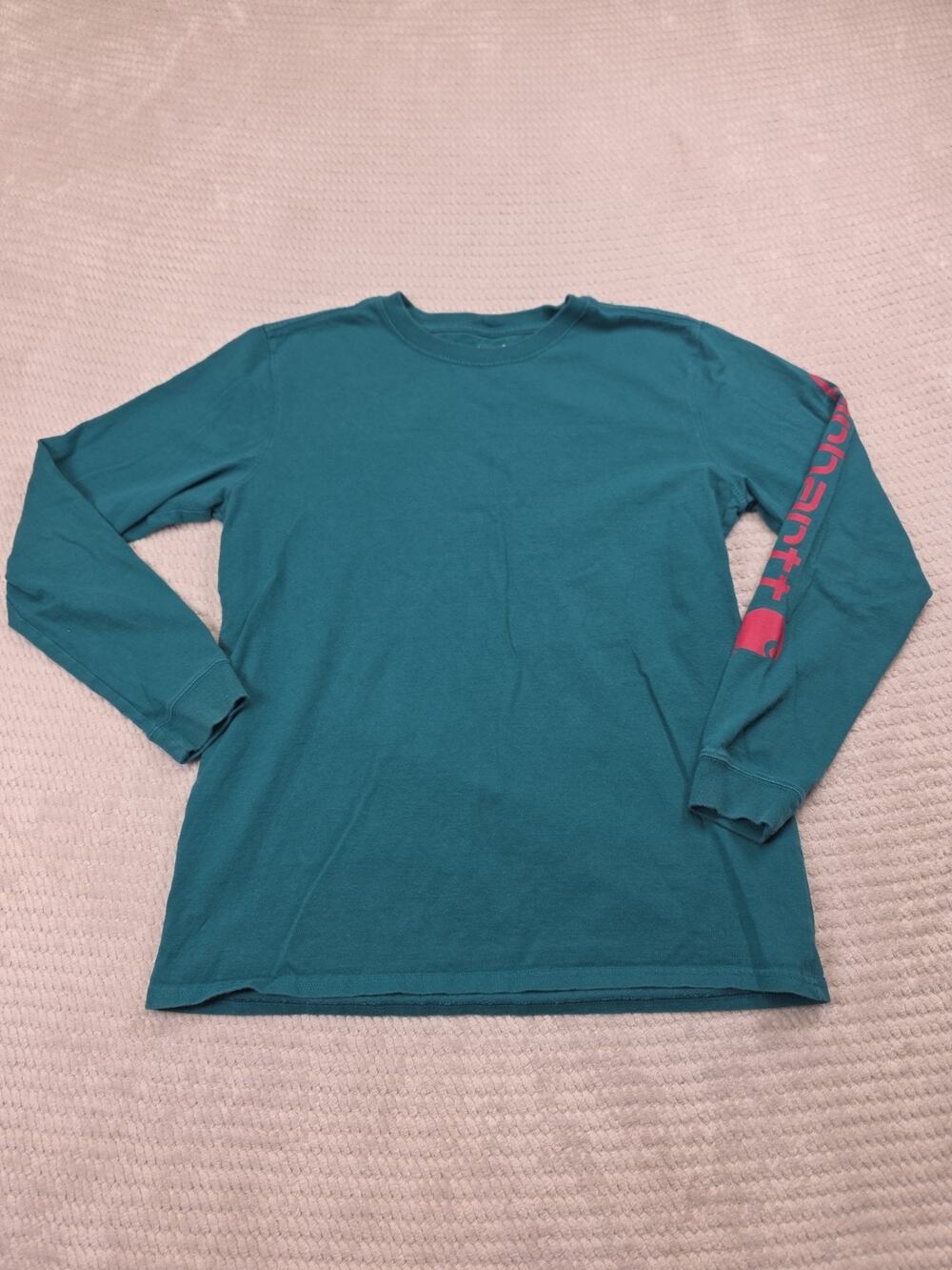 Carhartt Shirt Womens Medium Loose Fit Long Sleeve